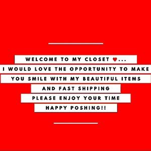 Welcome to Glamory Boutique 🛍🎁💖🤩HAPPY POSHing!